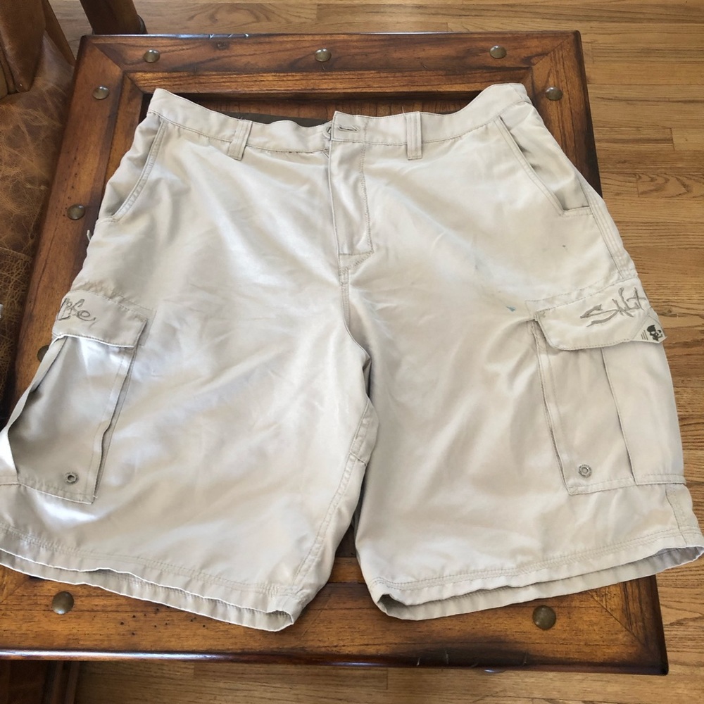 Salt Life Board shorts.  Cargo shorts